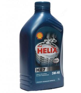 Масло SHELL 5/40 Helix HX7 - 1 л.