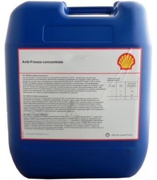 Антифриз SHELL Premium Antifreeze конц синий - 20 л.