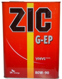 Масло ZIC трансм. 80/90 G-EP GL-4 для МКПП п/синт 4 л.