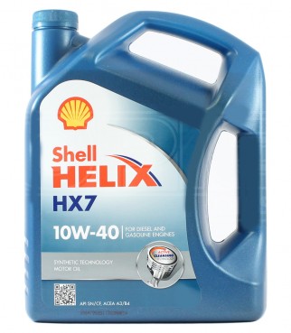 Масло SHELL 10/40 Helix HX7 - 4 л.
