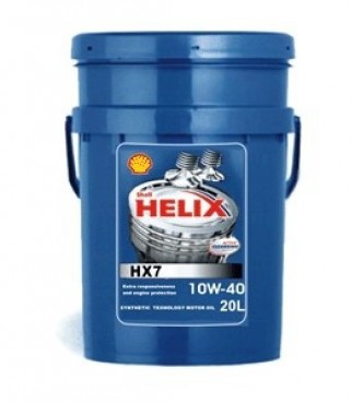 Масло SHELL 5/30 Helix HX7 - 20 л.