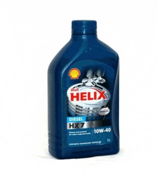 Масло SHELL 10/40 Helix HX7 Diesel - 1 л.