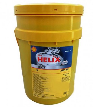 Масло SHELL 5/30 Helix HX7 - 209 л.