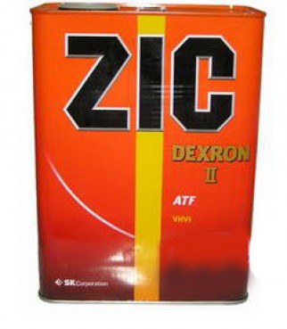 Масло ZIC трансм. DEXRON II  ATF для АКПП 4 л.