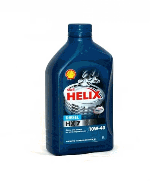 Масло SHELL 10/40 Helix HX7 Diesel - 1 л.