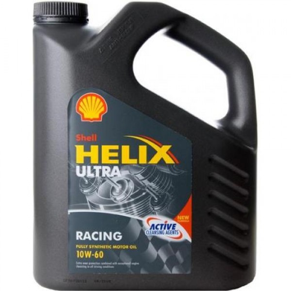 Масло SHELL 10/60  Helix Ultra Racing - 4 л.