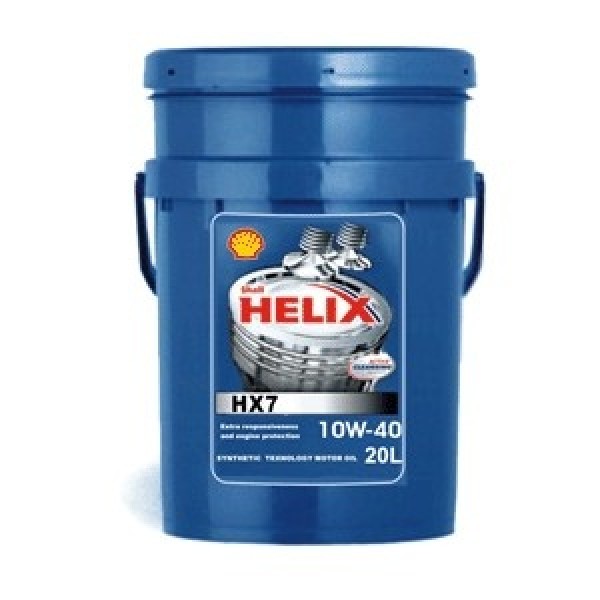 Масло SHELL 5/30 Helix HX7 - 20 л.