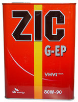 Масло ZIC трансм. 80/90 G-EP GL-4 для МКПП п/синт 4 л.