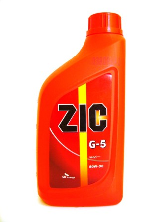 Масло ZIC трансм. 80/90  GL-5 для МКПП минерал 1 л.